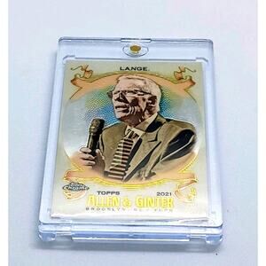 2021 Topps Chrome Allen And Ginter Celebrity #270 Mike Lange